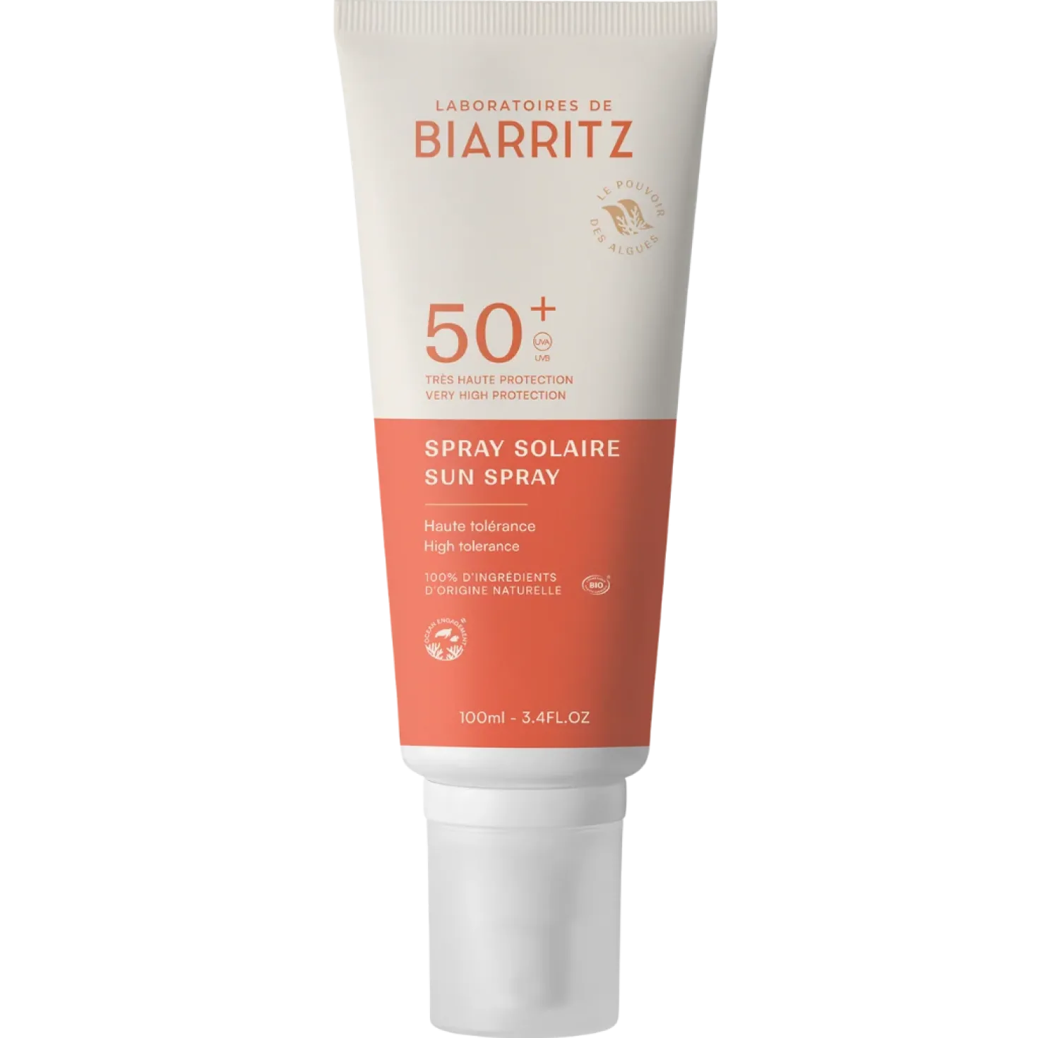 Laboratoires de Biarritz Sun Spray SPF50+ - Aurinkovoidespray 100 ml