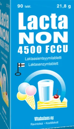 Lactanon 4500 FCCU - Laktaasientsyymitabletti 90 tabl.