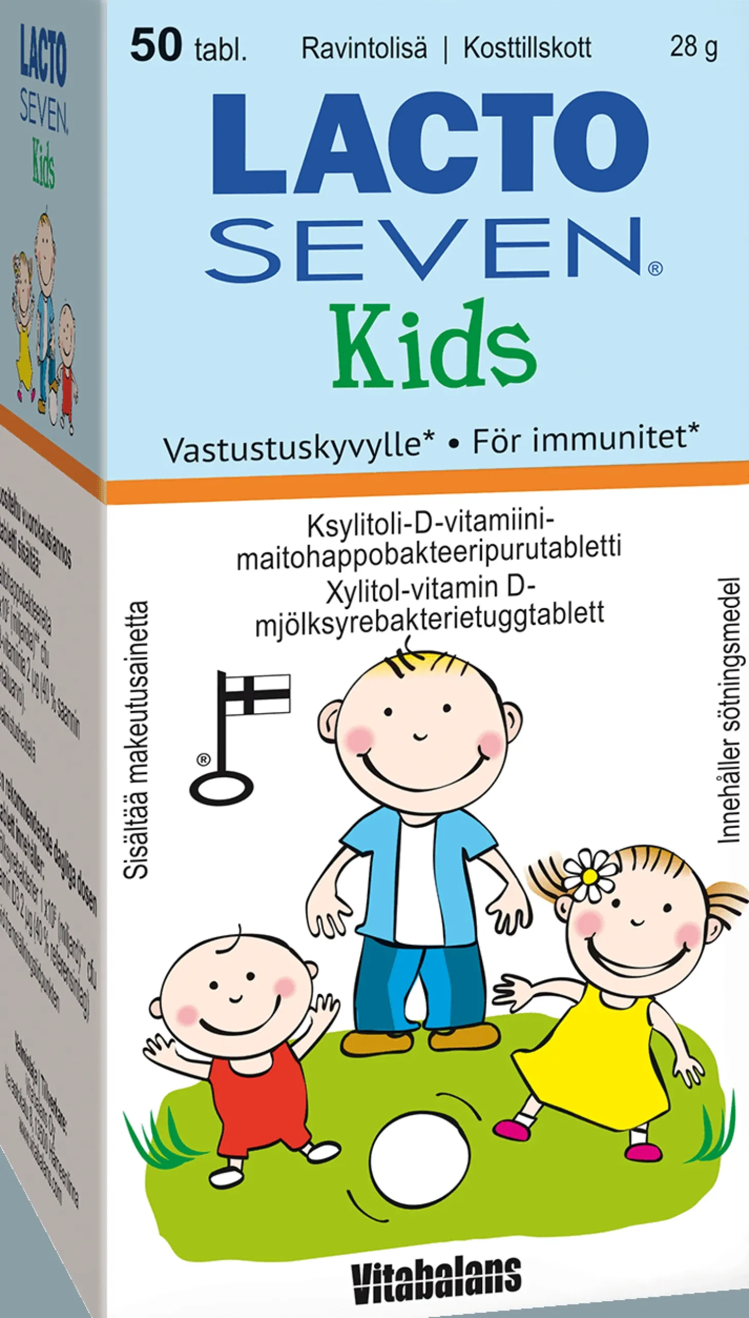 Lacto Seven Kids 50 tabl.