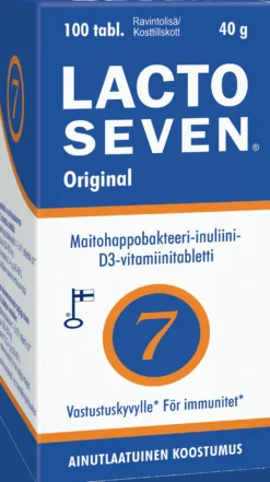 Lacto Seven 100 tabl. - Maitohappobakteeri