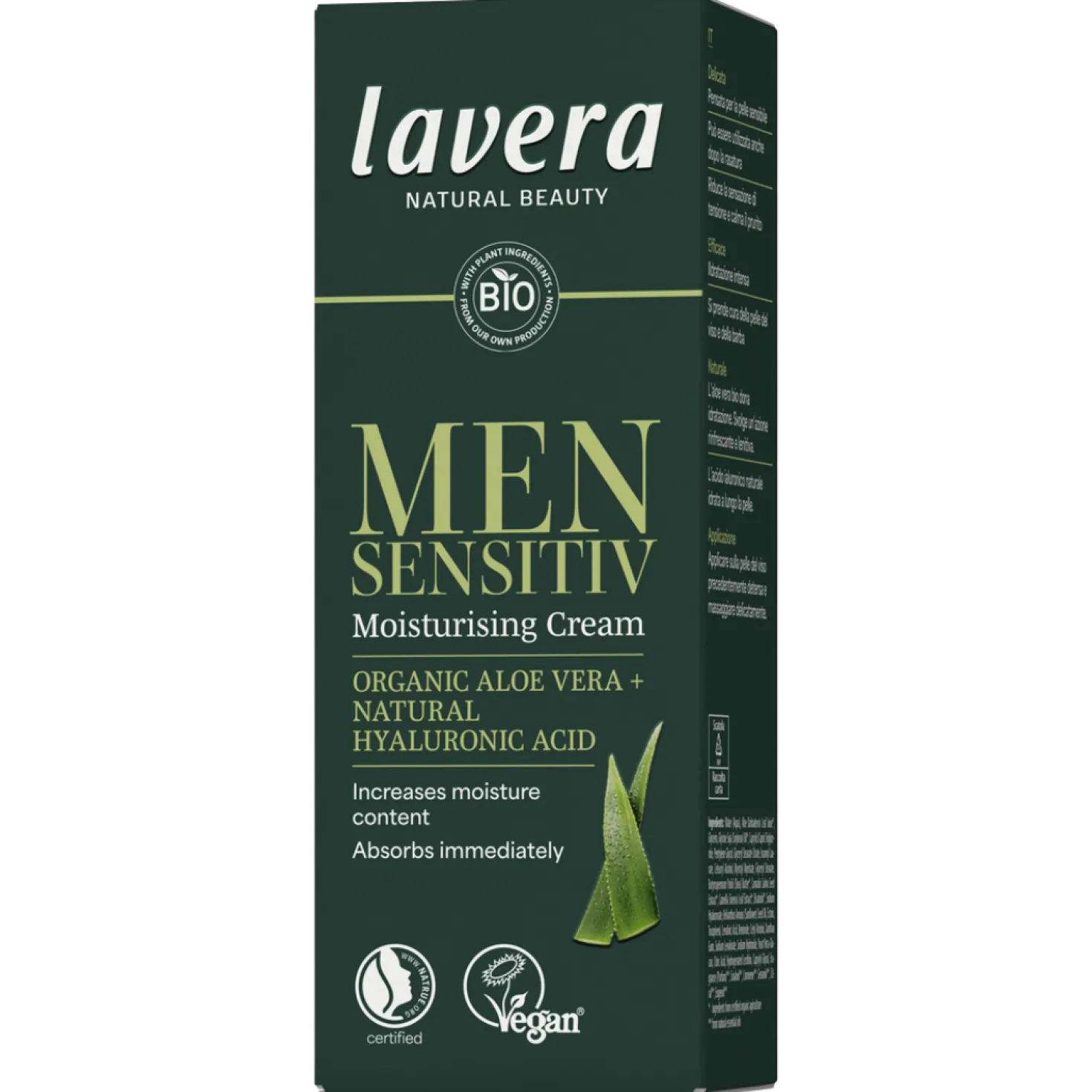 Lavera Men Sensitiv Moisturising Cream - Kosteusvoide 50 ml