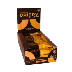 Leader Promour Crispy Choco & Hazelnut - Proteiinipatukka 18 x 45 g TUKKUPAKKAUS - Päiväys 01/2027