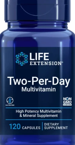 Life Extension Two-Per-Day Multivitamin 120 kaps. (EU versio)