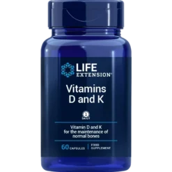Life Extension Vitamins D and K 60 kaps.