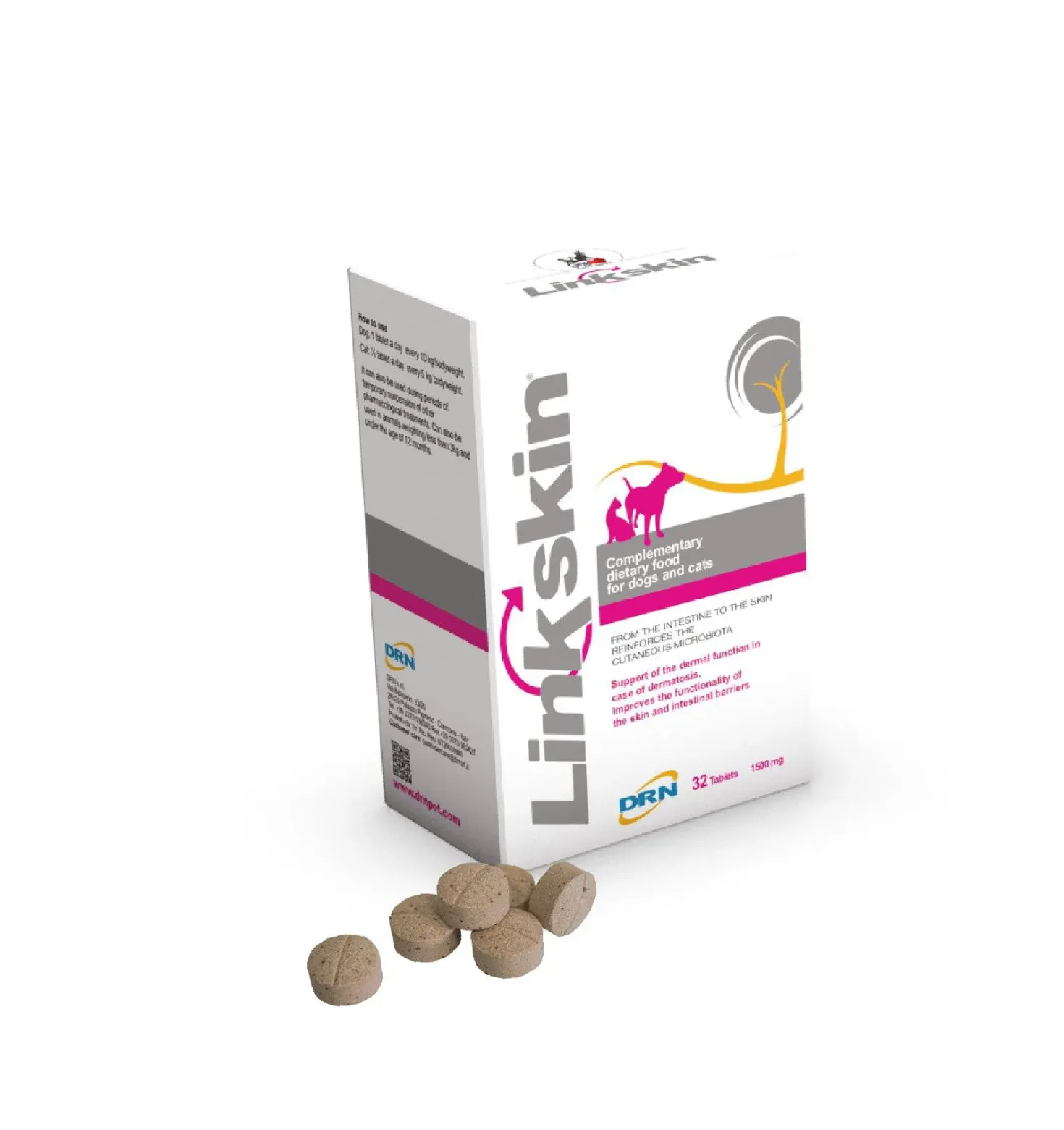 Linkskin - Täydennysrehu koirille ja kissoille 32 tabl.