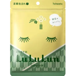 LuLuLun Premium Sheet Mask Kyoto Green Tea - Kangasnaamio 7 kpl - erä