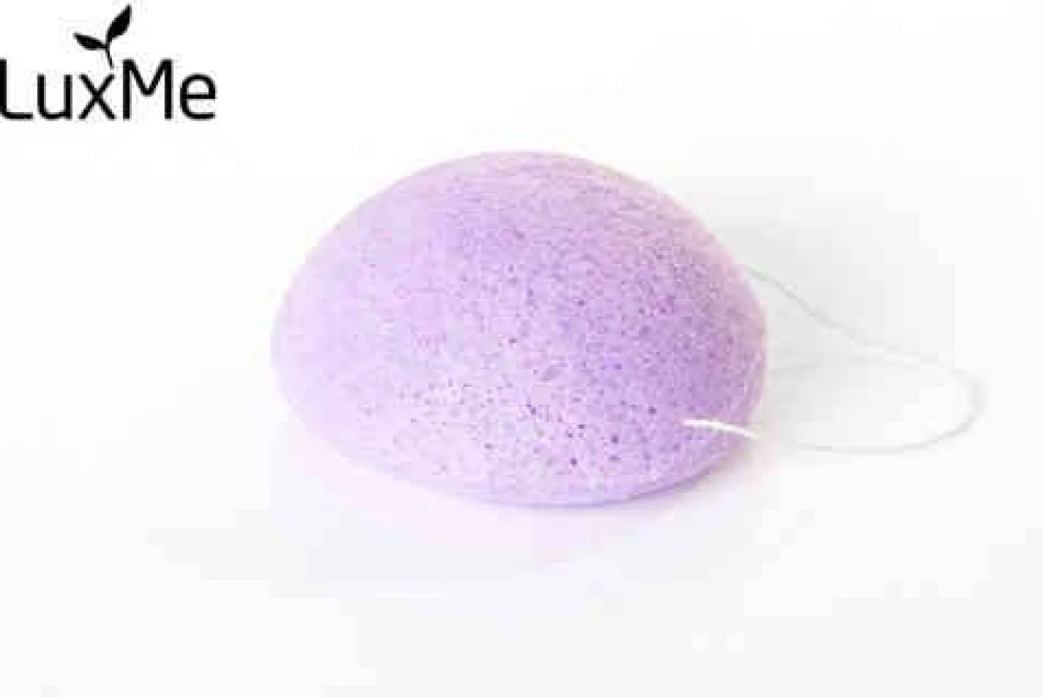 LuxMe Konjac-sieni kuivalle ja herkälle iholle - lila 1 kpl