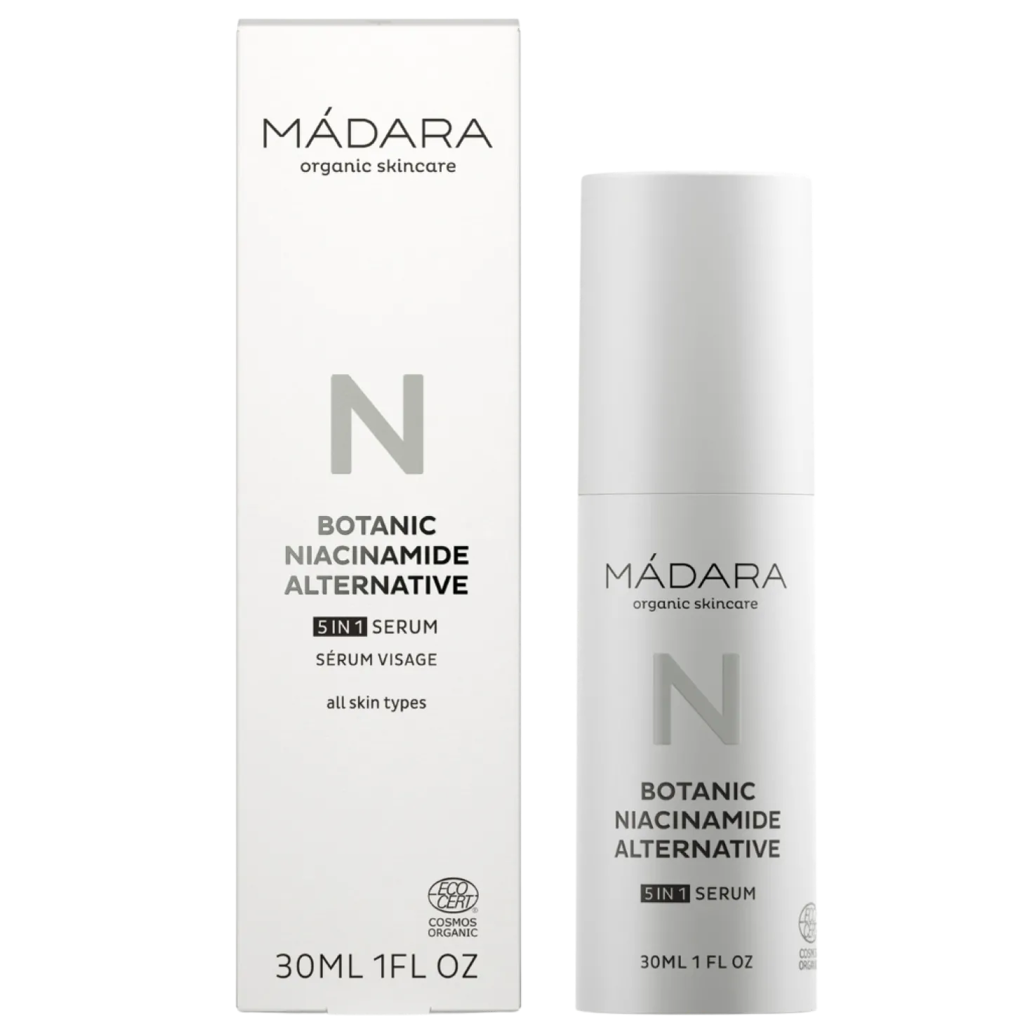 Madara Botanic Niacinamide Alternative 5 In 1 Seerumi 30 ml - erä