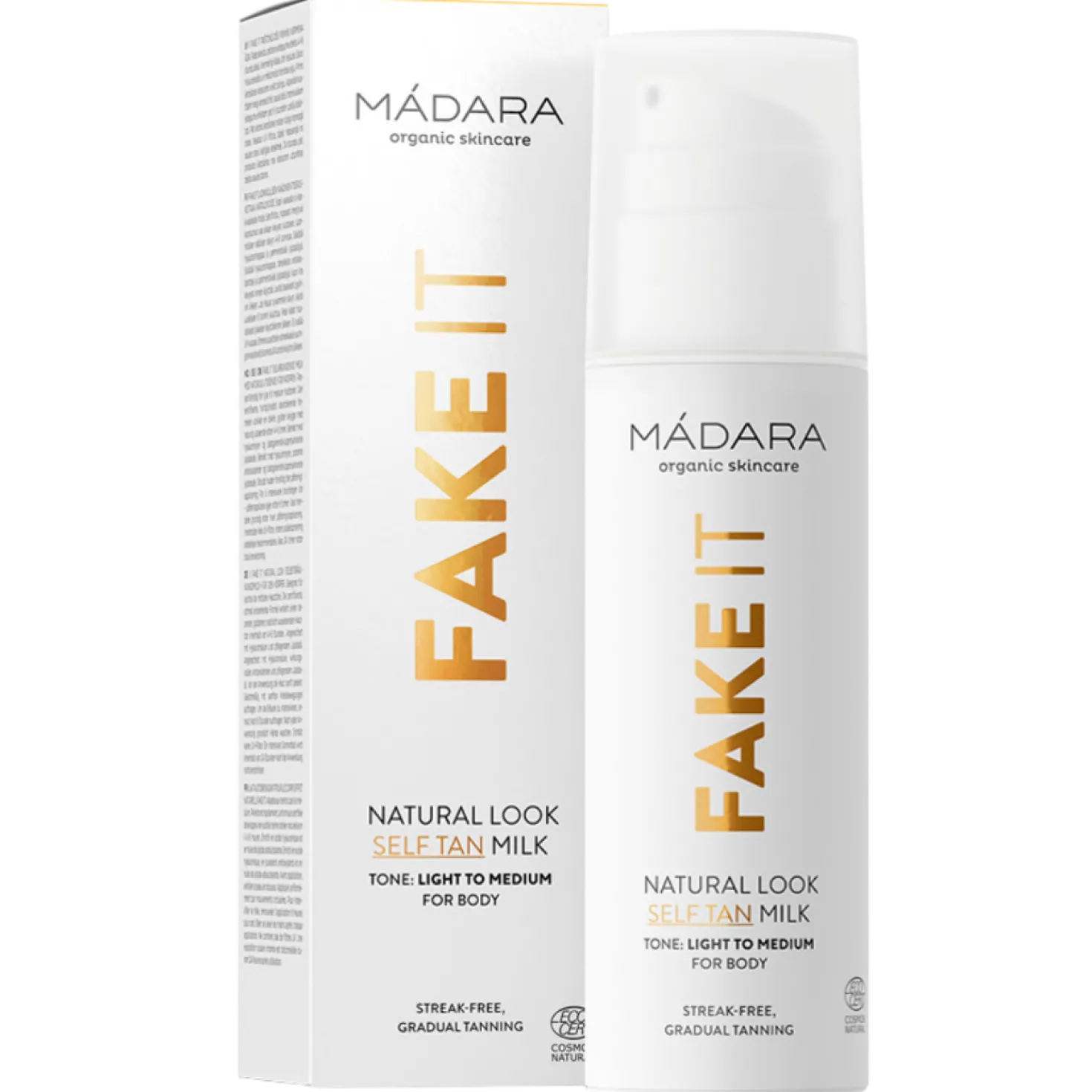 Madara Fake It - Itseruskettava vartalovoide 150 ml - erä