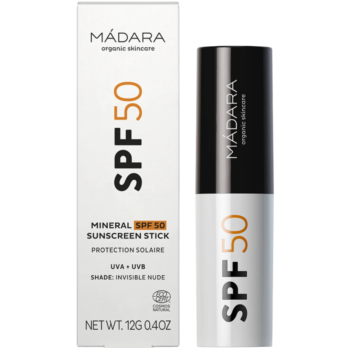 Madara Mineral Sunscreen Stick - Aurinkosuojapuikko SPF50 12 g