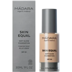 Madara Skin Equal Soft Glow Foundation - Heleyttävä meikkivoide SPF20 Ivory 20