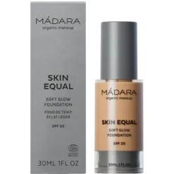 Madara Skin Equal Soft Glow Foundation - Heleyttävä meikkivoide SPF20 Sand 40