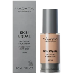 Madara Skin Equal Soft Glow Foundation - Heleyttävä meikkivoide SPF20 Rose Ivory 30