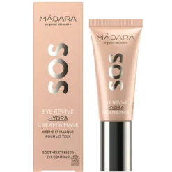 Madara SOS Eye Revive Hydra Cream & Mask - Silmänympärysvoide ja -naamio 20 ml - uudistuu