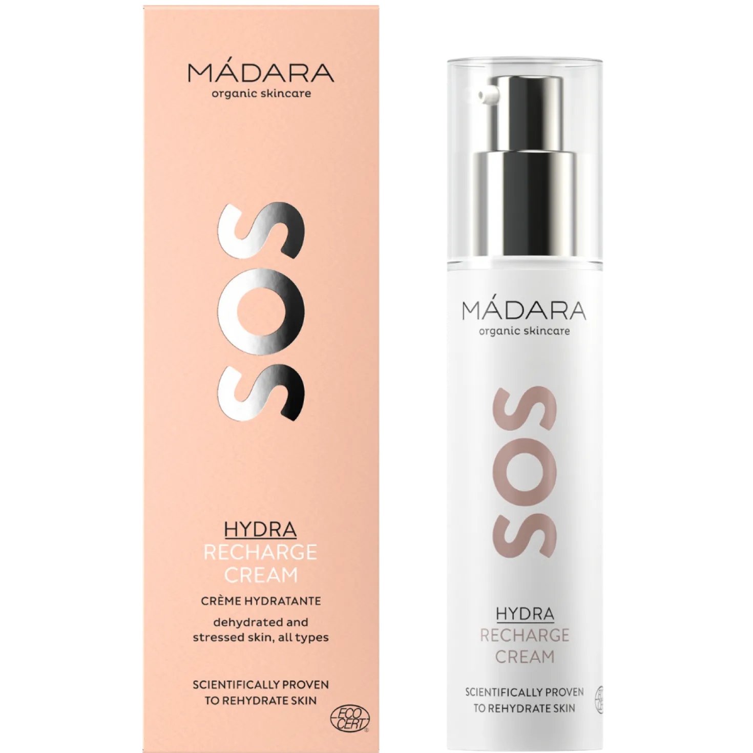 Madara SOS Hydra Recharge Cream - Kosteusvoide 50 ml - uudistuu