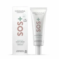 Madara SOS+ Sensitive Night Cream - Yövoide herkälle iholle 70 ml