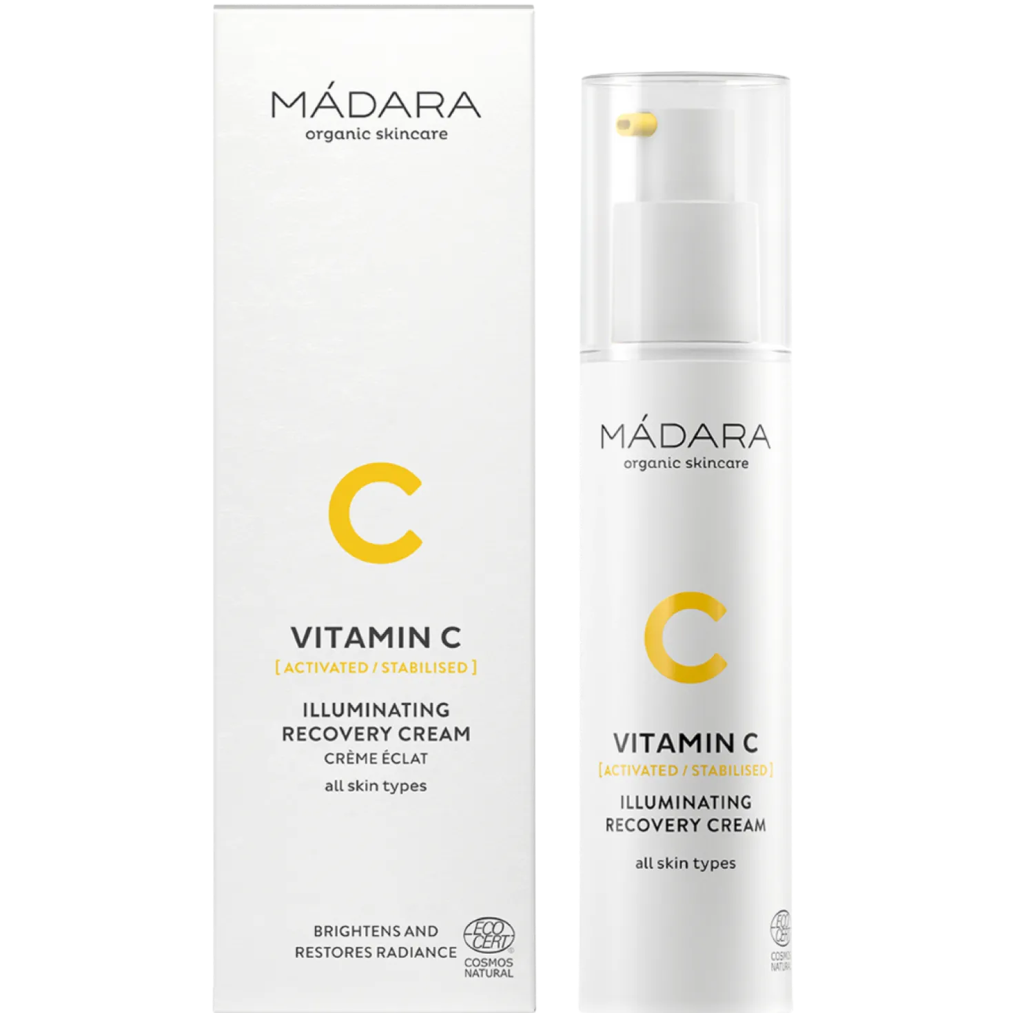 Madara Vitamin C Illuminating Recovery Cream - C-vitamiinivoide 50 ml