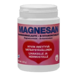 Magnesan - Magnesiumkelaatti - B-vitamiinitabletti 250 tabl.