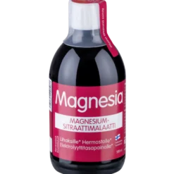 Magnesia Magnesiumsitraattimalaatti - Nestemäinen magnesium 500 ml