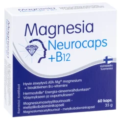 Magnesia Neurocaps + B12 60 kaps.