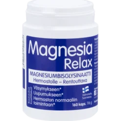 Magnesia Relax - Magnesiumbisglysinaatti 160 kaps.
