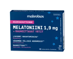 Makrobios Melatoniini 1,9 mg + Rauhoittavat Yrtit 60 tabl.