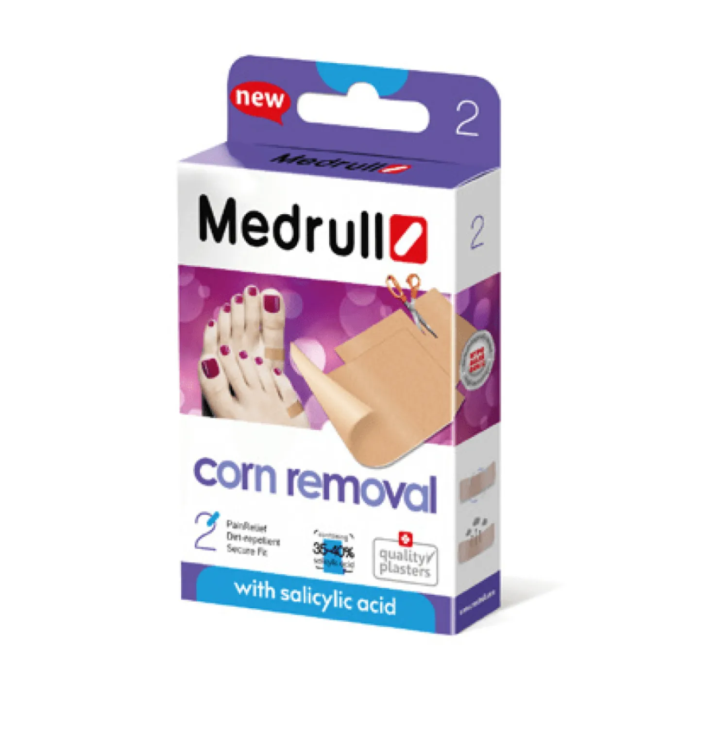 Medrull Corn Removal - Leikattava känsälaastari 2 palaa