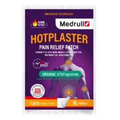 Medrull Hotplaster 9 cm x 14 cm - Lämpölaastari 1 kpl