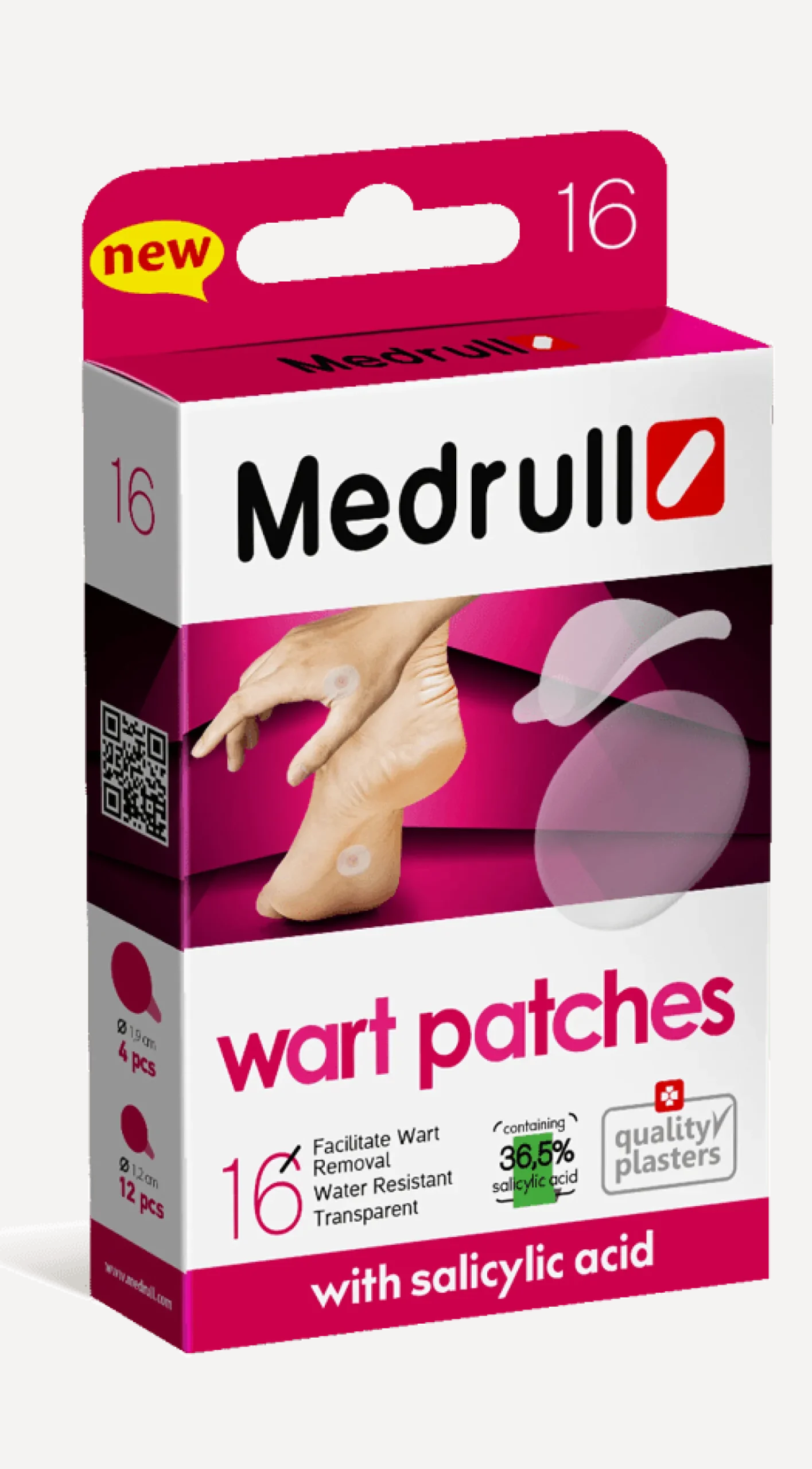 Medrull Wart Patches - Syylälaastari 16 kpl