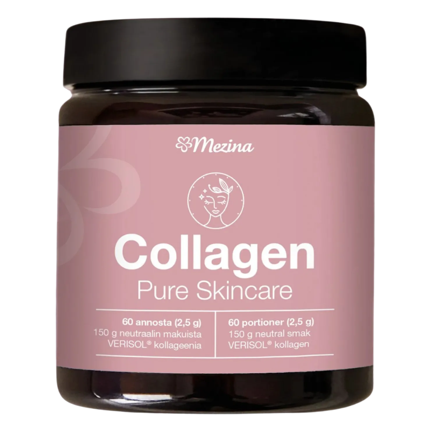 Mezina Collagen Pure Skincare - Kollageenijauhe 150 g - Hydrolysoitu VERISOL®-kollageeni