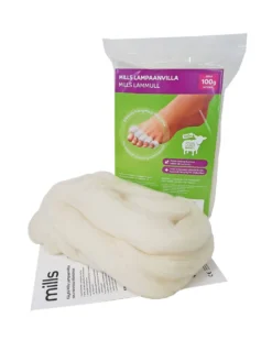 Mills Lampaanvilla 100 g - Hautumien Ennaltaehkäisyyn ja Hoitoon Varvasväleissä