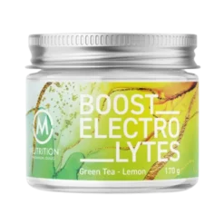 M-Nutrition Boost Electrolytes - Elektrolyyttijauhe Vihreä Tee & Sitruuna 170 g