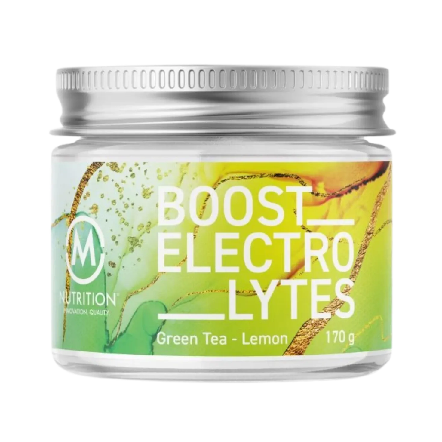M-Nutrition Boost Electrolytes - Elektrolyyttijauhe Vihreä Tee & Sitruuna 170 g