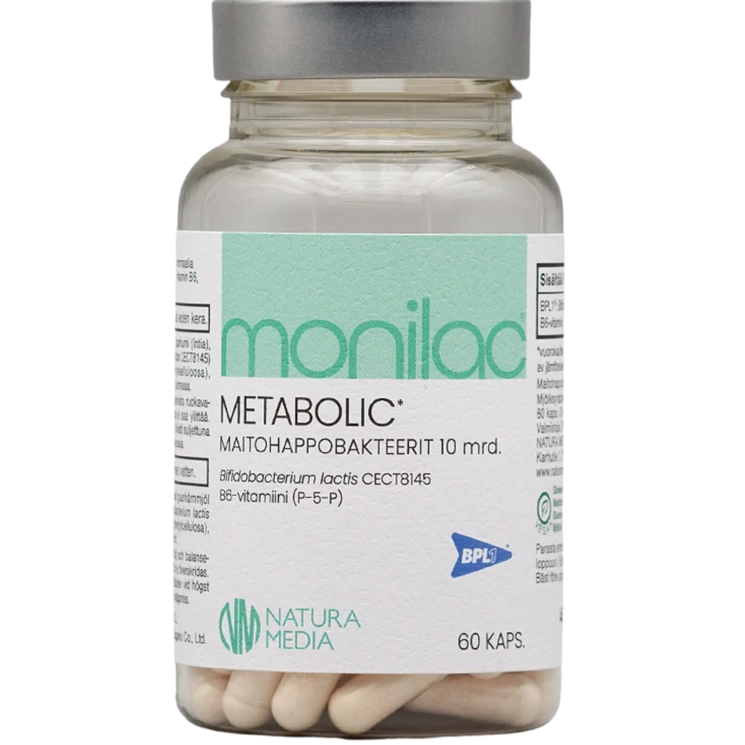 Monilac® Metabolic 60 kaps.