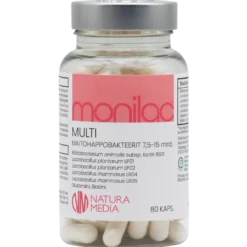 Monilac Multi - Maitohappobakteeri 80 kaps.