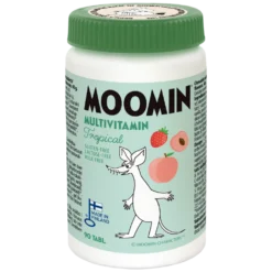 Moomin Monivitamiini Tropical 90 tabl.