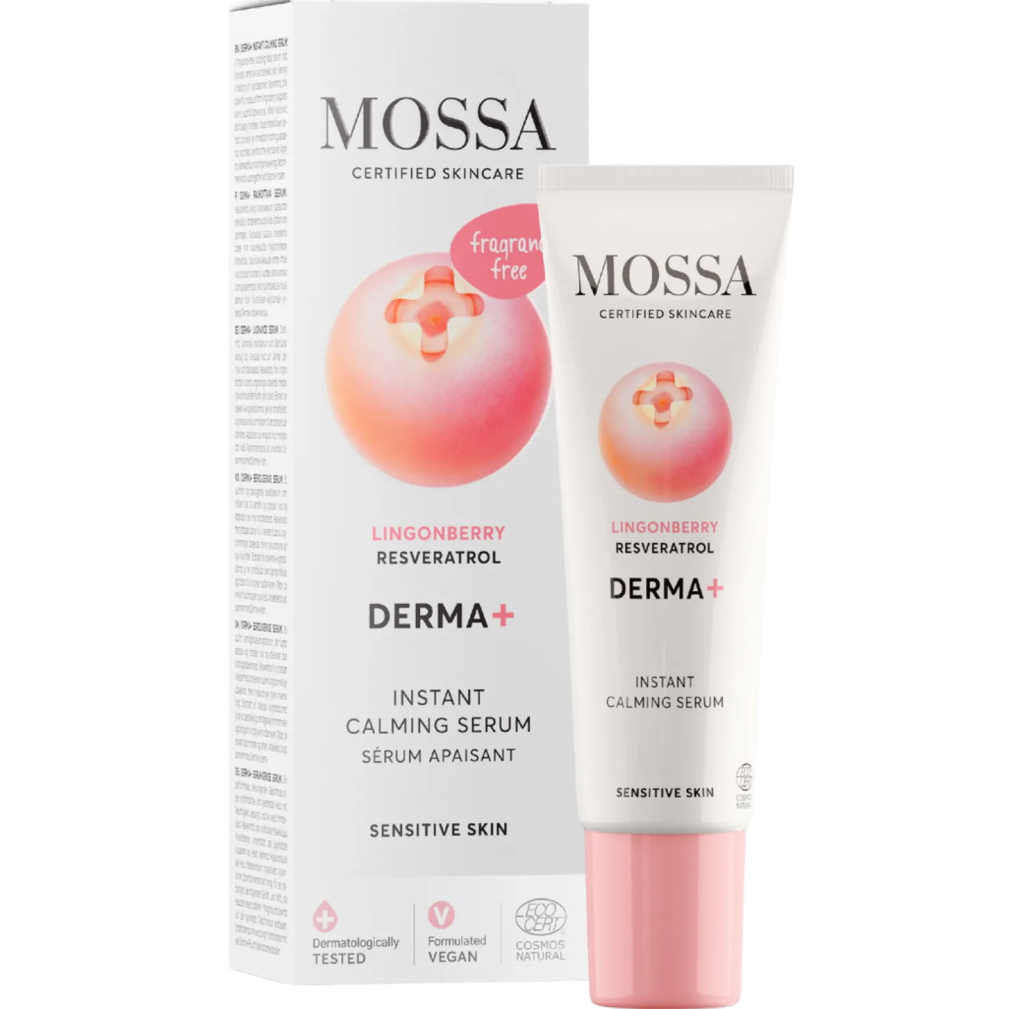 Mossa Derma+ Instant Calming Serum - Rauhoittava seerumi 30 ml