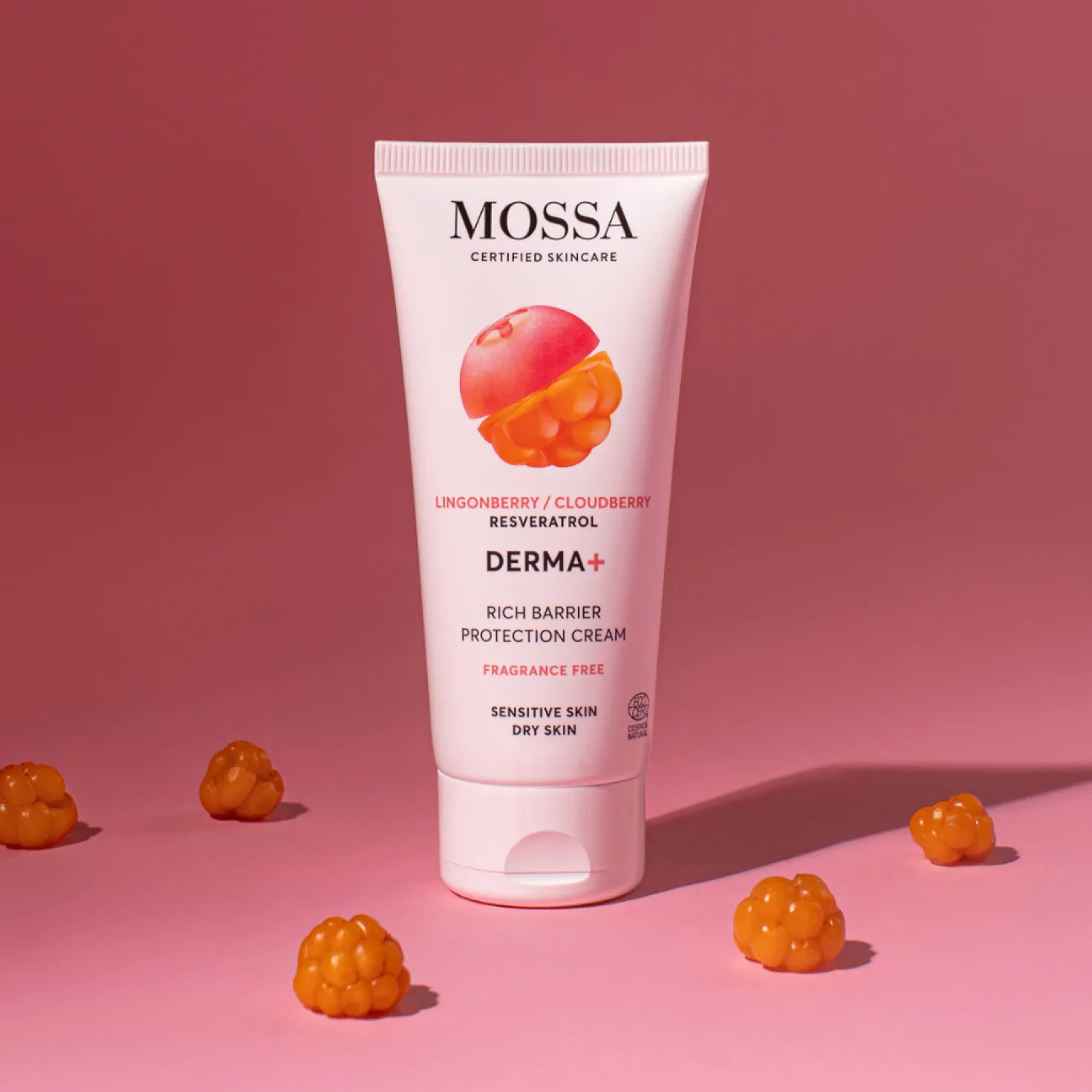 Mossa Derma+ Rich Barrier Protection Cream - Täyteläinen suojavoide 60 ml