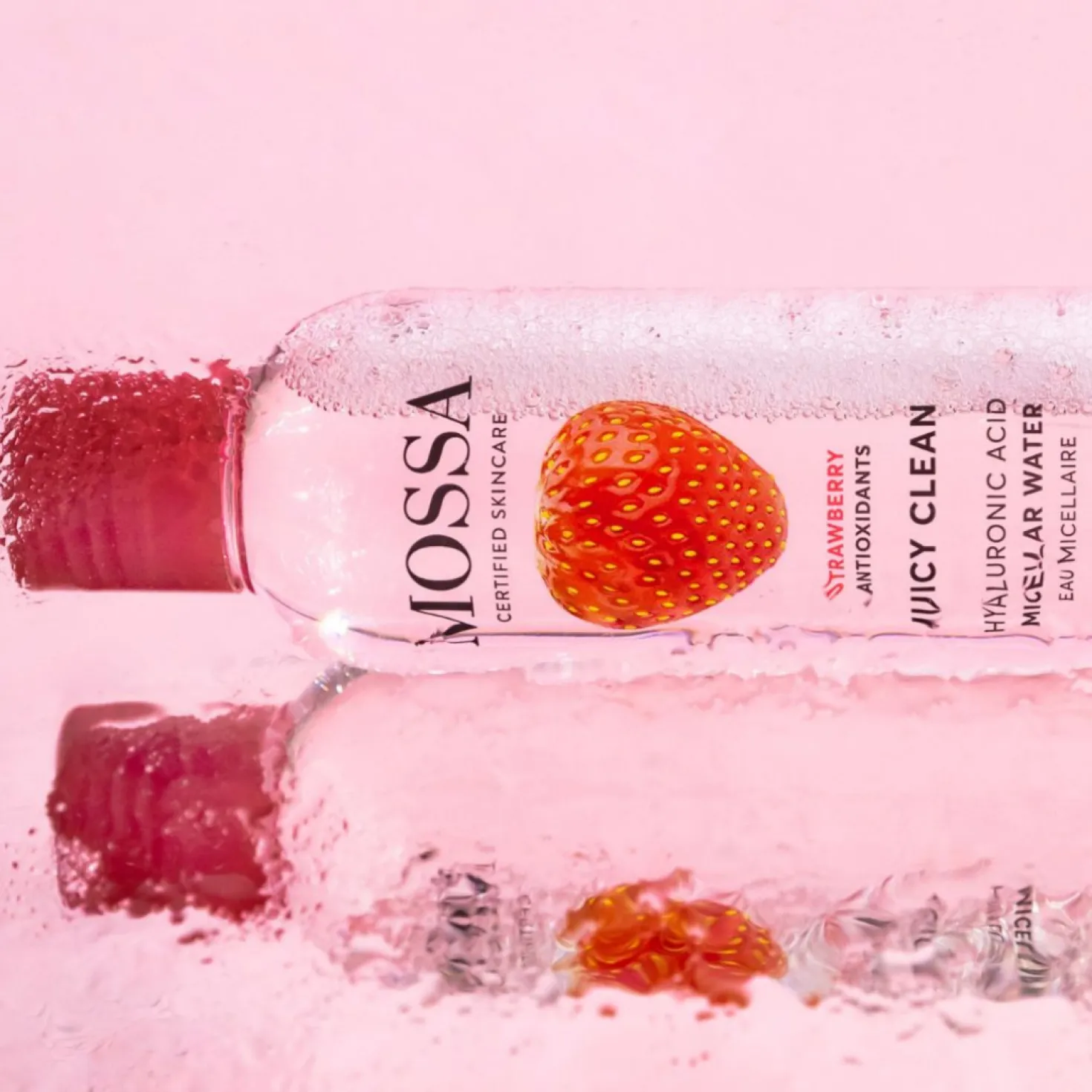 Mossa Juicy Clean Hyaluronic Acid Micellar Water - Misellivesi 200 ml