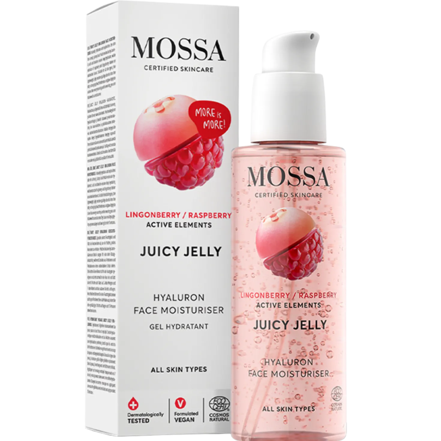 Mossa Juicy Jelly Hyaluron Face Moisturiser - Hyaluronihapposeerumi 100 ml