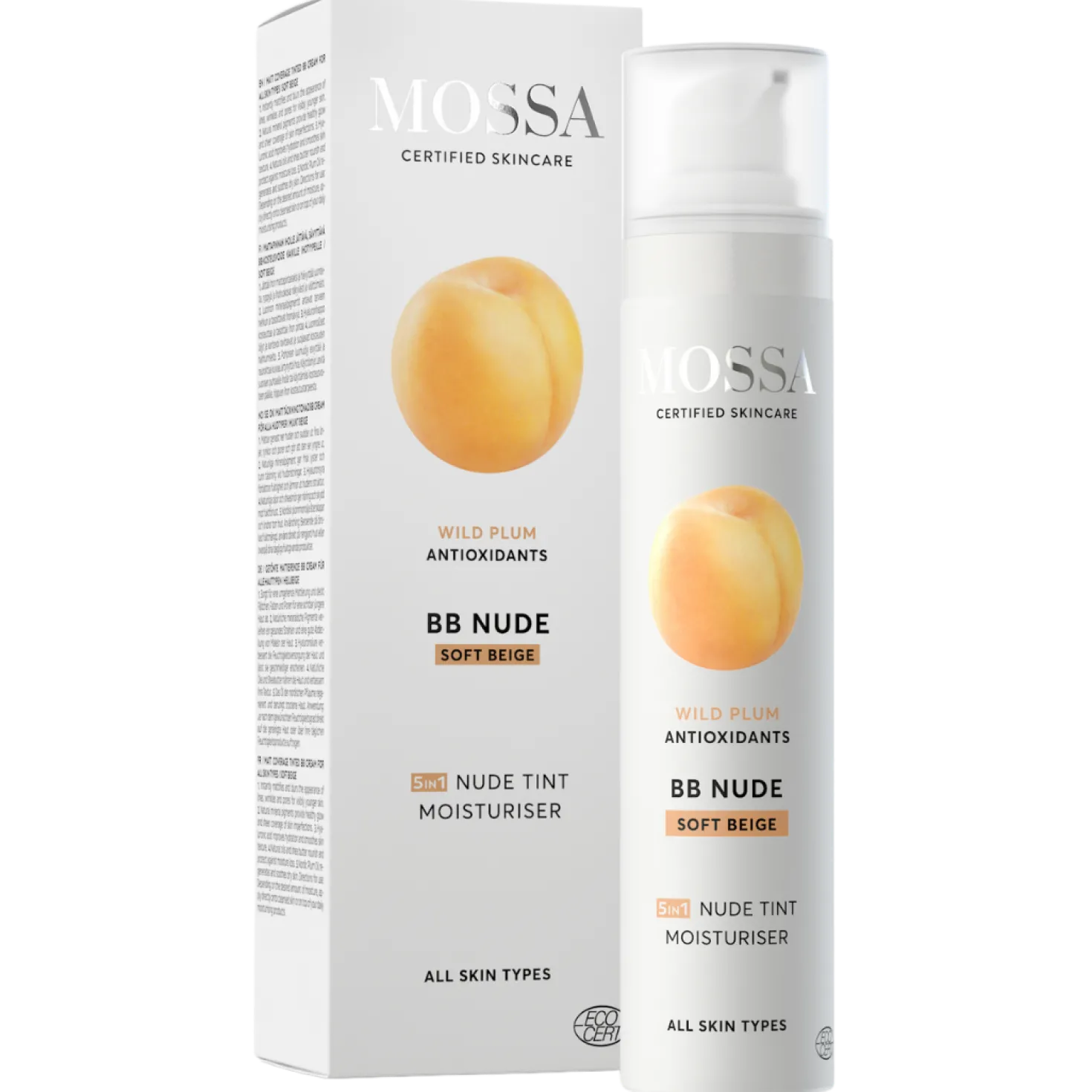 Mossa Skin Perfector 5in1 Nude Tint Moisturiser - Sävyttävä BB-voide Soft Beige 50 ml