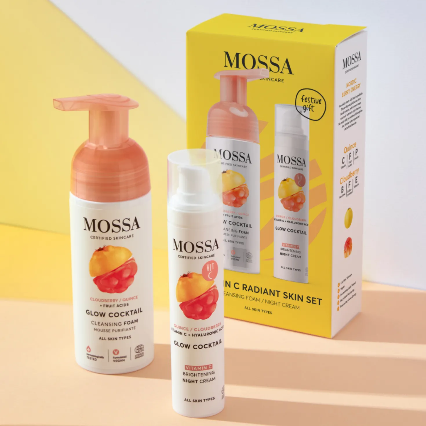 Mossa Vitamin C Radiant Skin Set - Lahjapakkaus - poistuu
