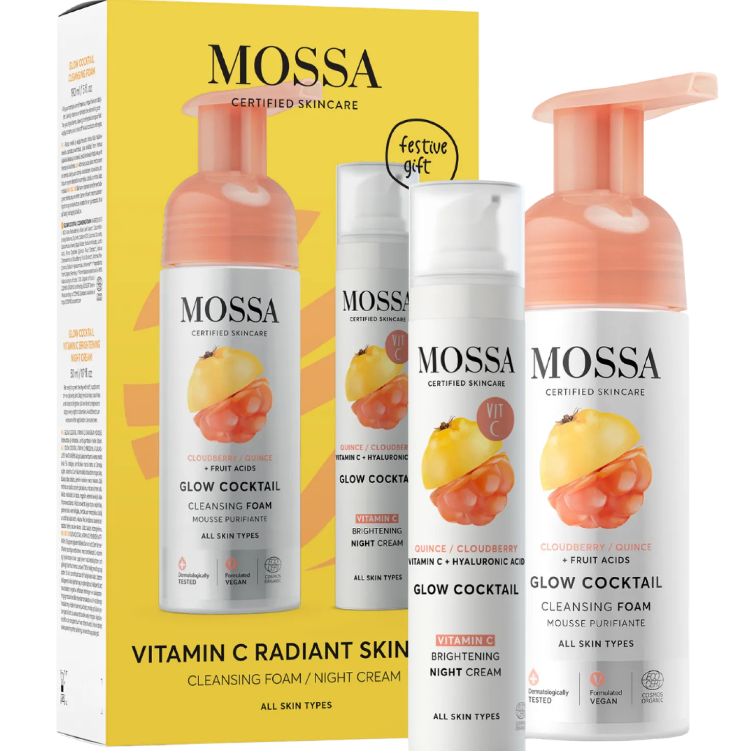Mossa Vitamin C Radiant Skin Set - Lahjapakkaus - poistuu