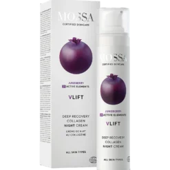 Mossa V Lift Deep Recovery Collagen Night Cream - Kiinteyttävä yövoide 50 ml
