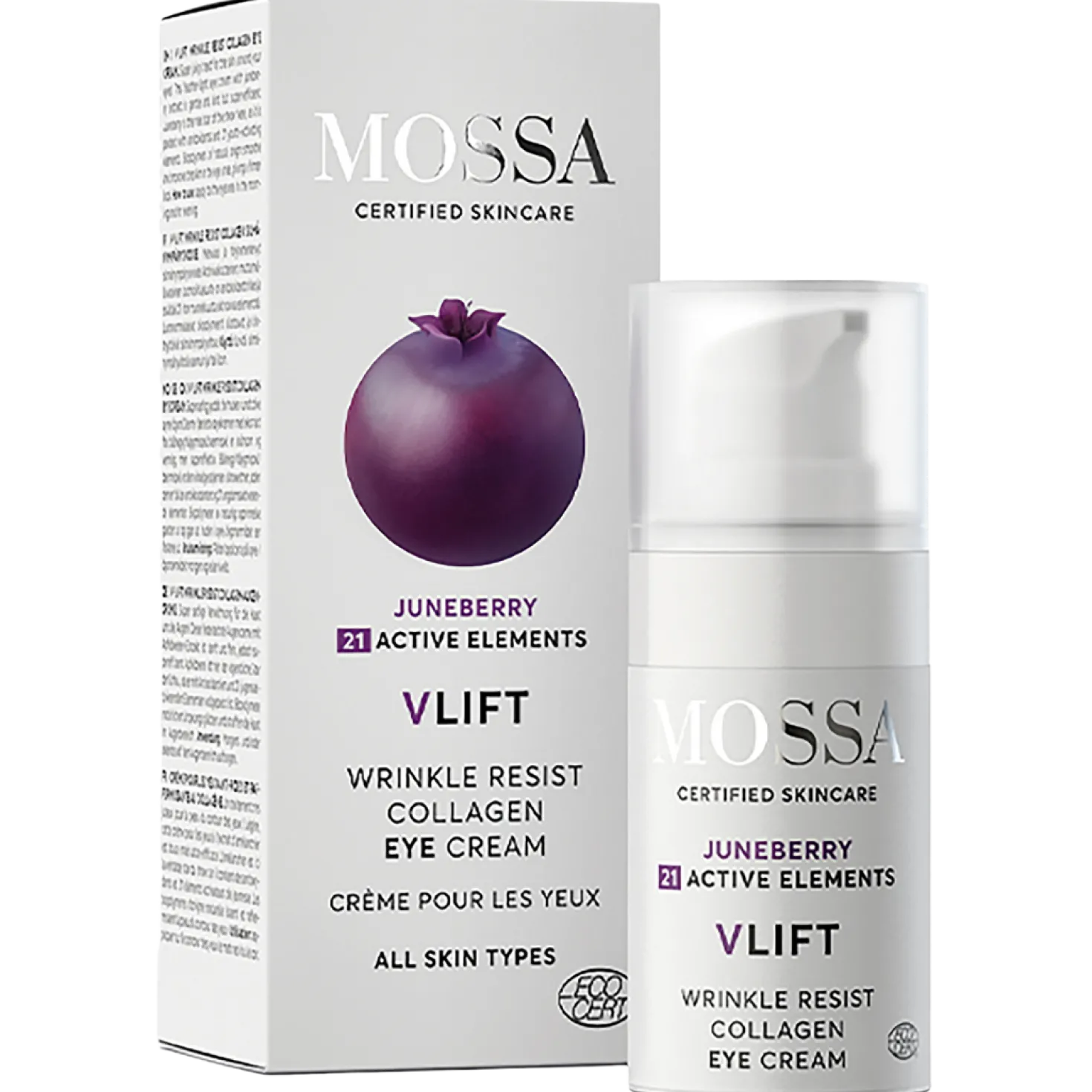Mossa V Lift Wrinkle Resist Collagen Eye Cream - Kiinteyttävä silmänympärysvoide 15 ml
