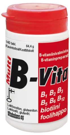 Multi B-Vita - B-vitamiinivalmiste 140 tabl.