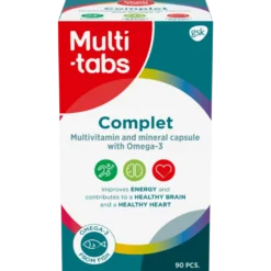 Multi-tabs Complet Monivitamiini + Omega-3 90 kaps.