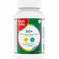 Multi-tabs 50+ Monivitamiini+ Kalsium 100 tabl.