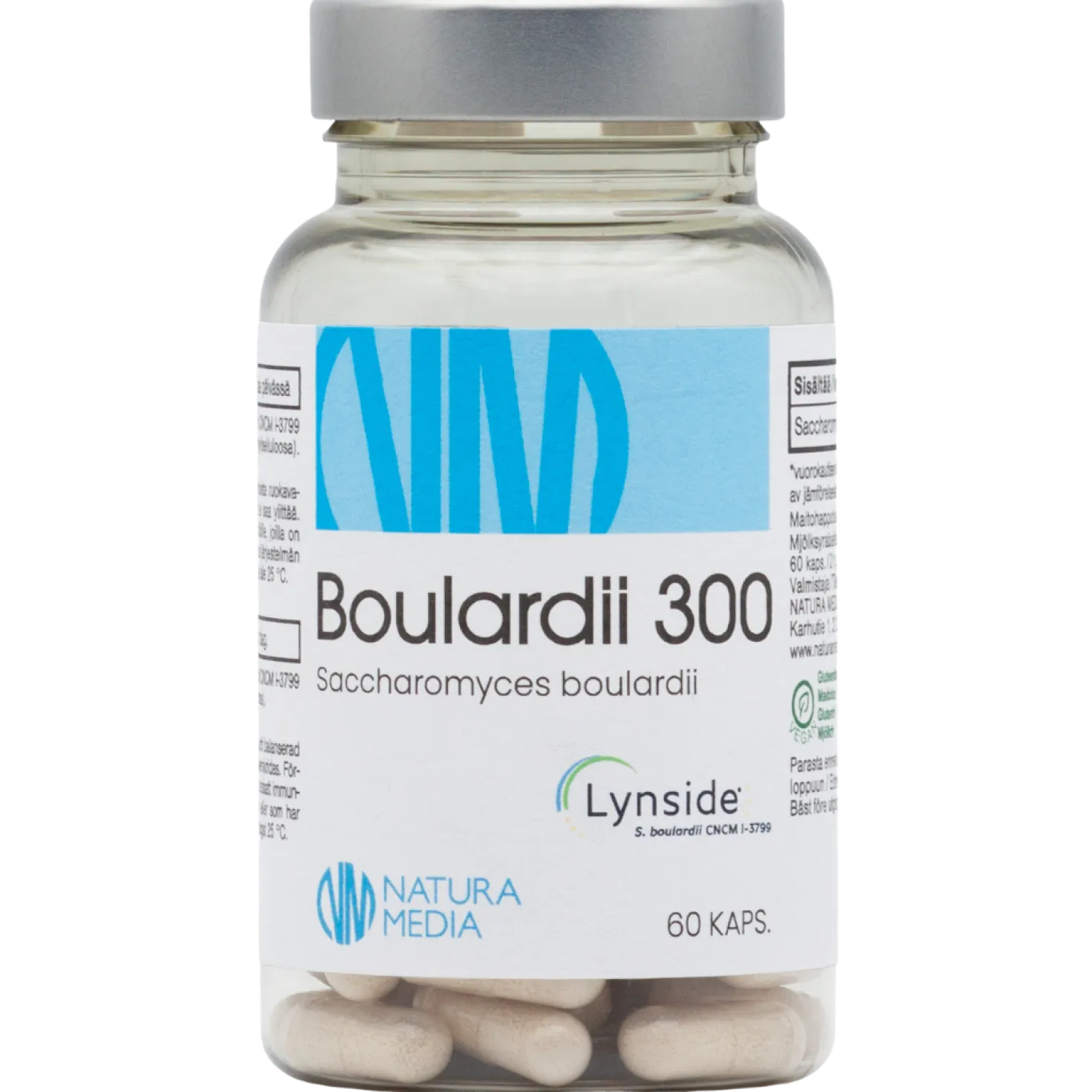 Natura Media Boulardii 300 mg 60 kaps.