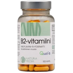 Natura Media B2-vitamiini 33 mg 100 kaps.